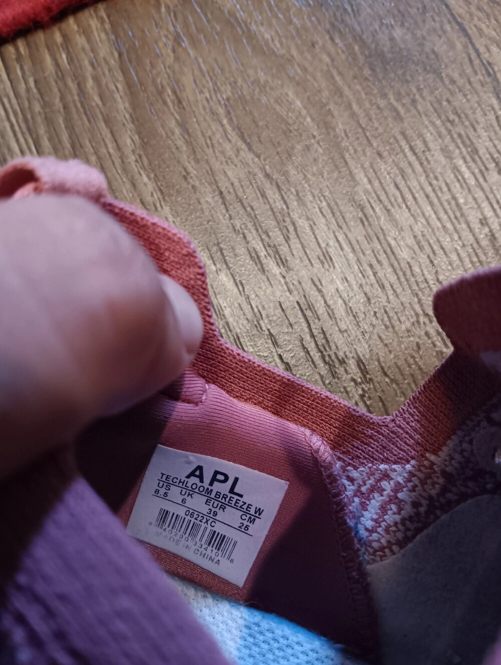 APL Techloom Breeze Cedar Bleached Pink Ombre Women's Size 8.5 - Picture 5 of 5